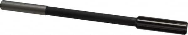 Interstate - 0.589" High Speed Steel 8 Flute Chucking Reamer - Industrial Tool & Supply