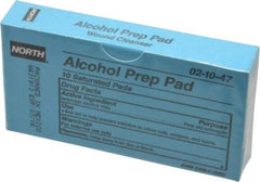 North - Wound Care Wipe - Packet, Alcohol Wipe and Pad - Industrial Tool & Supply