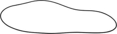 Value Collection - 9" ID x 9-3/16" OD, Viton O-Ring - 3/32" Thick, Round Cross Section - Industrial Tool & Supply