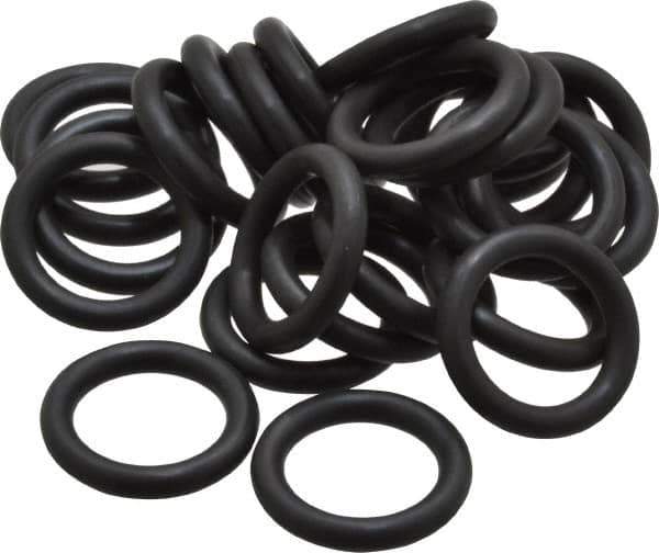 Value Collection - 5/8" ID x 7/8" OD, Viton O-Ring - 1/8" Thick, Round Cross Section - Industrial Tool & Supply