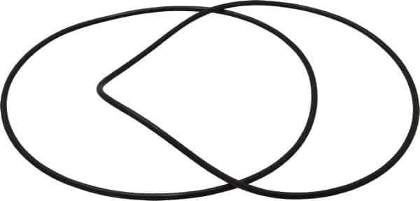 Value Collection - 6-1/4" ID x 6-1/2" OD, Viton O-Ring - 1/8" Thick, Round Cross Section - Industrial Tool & Supply