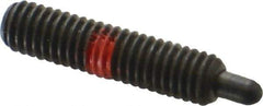 Gibraltar - M6 x 1.0, 25mm Thread Length, 5mm Plunger Projection, Steel Threaded Spring Plunger - 3.02mm Max Plunger Diam, 25mm Plunger Length, 2.98 Lb Init End Force, 12.9 Lb Final End Force, 3mm Hex - Industrial Tool & Supply