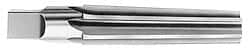 Interstate - 2.112" Small End, 2.555" Large End, 2" Tapered Shank, 8-1/2" Flute, 6MT Morse Taper Reamer - Industrial Tool & Supply