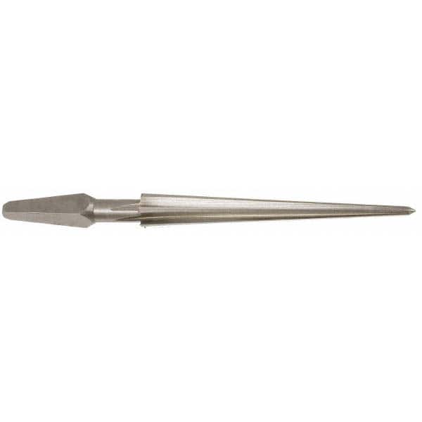 Alvord Polk - 1" Diam, 3/8" Small End Diam, Brace Shank, 4-1/2" Flute, Repairman's Reamer - Industrial Tool & Supply
