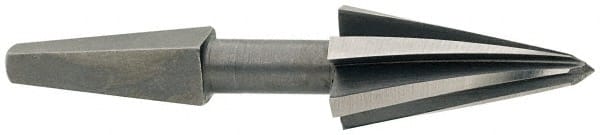 Alvord Polk - 3-5/8" Diam, 1-1/2" Small End Diam, 1-1/2" Diam T-Handle Shank, 3-7/8" Flute, Repairman's Reamer - Industrial Tool & Supply