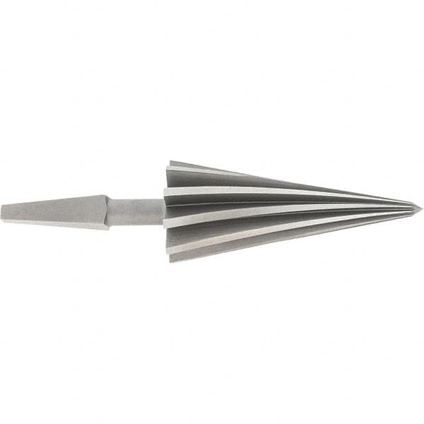 Alvord Polk - 1-1/4" Diam, 3/16" Small End Diam, Brace Shank, 2-7/8" Flute, Repairman's Reamer - Industrial Tool & Supply
