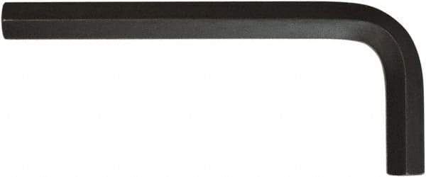 Bondhus - 12mm Hex, Short Arm, Hex Key - 4-51/64" OAL, Metric System of Measurement - Industrial Tool & Supply