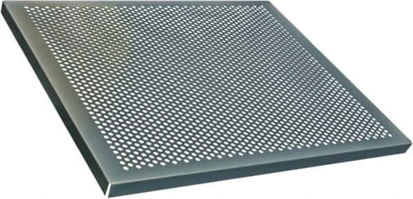 Durham - 30" Wide x 1-1/2" High, Cart Mesh Tray - 30 Inches Wide x 1-1/2 Inches High, x 24 Inches Deep - Industrial Tool & Supply