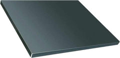 Durham - 30" Wide x 1-1/4" High, Cart Solid Tray - 30 Inches Wide x 1-1/4 Inches High, x 36 Inches Deep - Industrial Tool & Supply