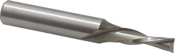Onsrud - 5/16" Cutting Diam x 1" Length of Cut, 2 Flute, Downcut Spiral Router Bit - Uncoated, Right Hand Cut, High Speed Steel, 3-1/2" OAL x 1/2" Shank Diam, Double Edge, 19 to 32° Helix Angle - Industrial Tool & Supply