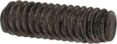Value Collection - #8-32 1/2" OAL Fully Threaded Stud - Carbon Steel, Plain Finish - Industrial Tool & Supply