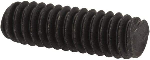 Value Collection - 1/4-20 3/4" OAL Fully Threaded Stud - Carbon Steel, Plain Finish - Industrial Tool & Supply