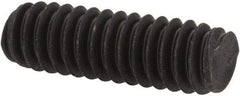 Value Collection - 1/4-20 3/4" OAL Fully Threaded Stud - Carbon Steel, Plain Finish - Industrial Tool & Supply