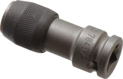 Wera - 3/8" Drive, 5/16" Insert, Hex Drive Bit Adapter - Quick Release, 1-15/16" OAL - Industrial Tool & Supply