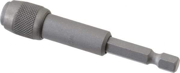 Wera - 1/4" Hex Bit Holder - 1/4" Hex Drive, 3" OAL - Industrial Tool & Supply
