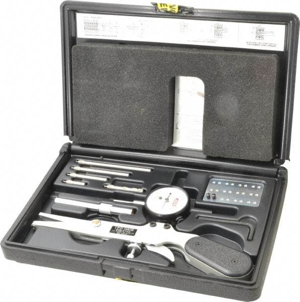 SPI - 0.93 to 8 Inch, Inside Dial Caliper Gage - 0.0005 Inch Graduation, 4.8 Inch Leg Length - Industrial Tool & Supply