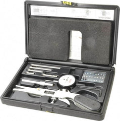 SPI - 0.93 to 8 Inch, Inside Dial Caliper Gage - 0.0005 Inch Graduation, 4.8 Inch Leg Length - Industrial Tool & Supply