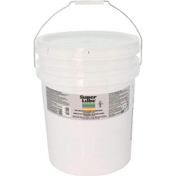 Synco Chemical - 30 Lb Pail Synthetic Extreme Pressure Grease - Translucent White, Extreme Pressure, Food Grade & High Temperature, 475°F Max Temp, NLGIG 2, - Industrial Tool & Supply