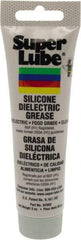 Synco Chemical - 3 oz Tube Silicone General Purpose Grease - Translucent White, Food Grade, 500°F Max Temp, NLGIG 2, - Industrial Tool & Supply