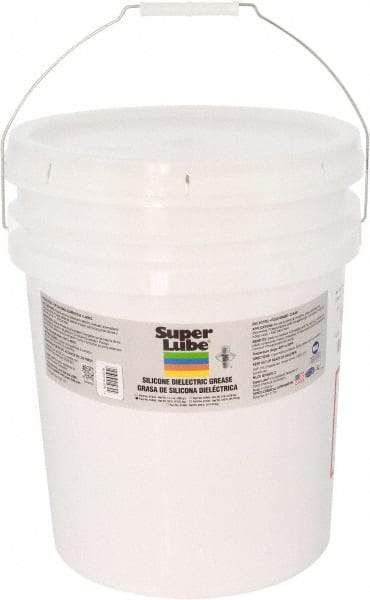 Synco Chemical - 30 Lb Pail Silicone General Purpose Grease - Translucent White, Food Grade, 500°F Max Temp, NLGIG 2, - Industrial Tool & Supply