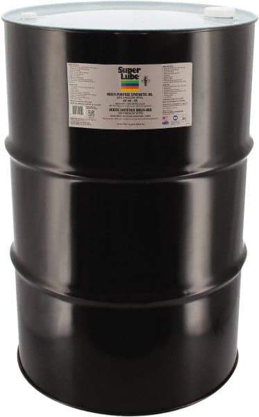 Synco Chemical - 55 Gal Drum Synthetic Multi-Purpose Oil - -42.78 to 232.22°F, SAE 85W, ISO 150, 681.5 SUS at 40°C, Food Grade - Industrial Tool & Supply