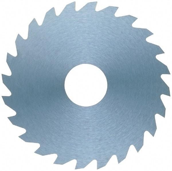 RobbJack - 1-3/4" Diam x 0.018" Blade Thickness x 7/8" Arbor Hole Diam, 36 Tooth Slitting and Slotting Saw - Arbor Connection, Right Hand, Uncoated, Solid Carbide, Concave Ground - Industrial Tool & Supply