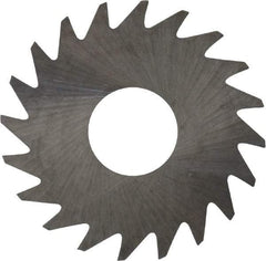 RobbJack - 3/4" Diam x 0.01" Blade Thickness x 1/4" Arbor Hole Diam, 20 Tooth Slitting and Slotting Saw - Arbor Connection, Right Hand, Uncoated, Solid Carbide, Concave Ground - Industrial Tool & Supply