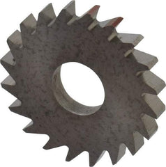 RobbJack - 3/4" Diam x 0.0937" Blade Thickness x 1/4" Arbor Hole Diam, 20 Tooth Slitting and Slotting Saw - Arbor Connection, Right Hand, Uncoated, Solid Carbide, Concave Ground - Industrial Tool & Supply