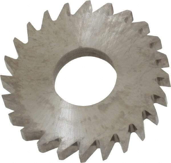 RobbJack - 1" Diam x 1/8" Blade Thickness x 3/8" Arbor Hole Diam, 24 Tooth Slitting and Slotting Saw - Arbor Connection, Right Hand, Uncoated, Solid Carbide, Concave Ground - Industrial Tool & Supply