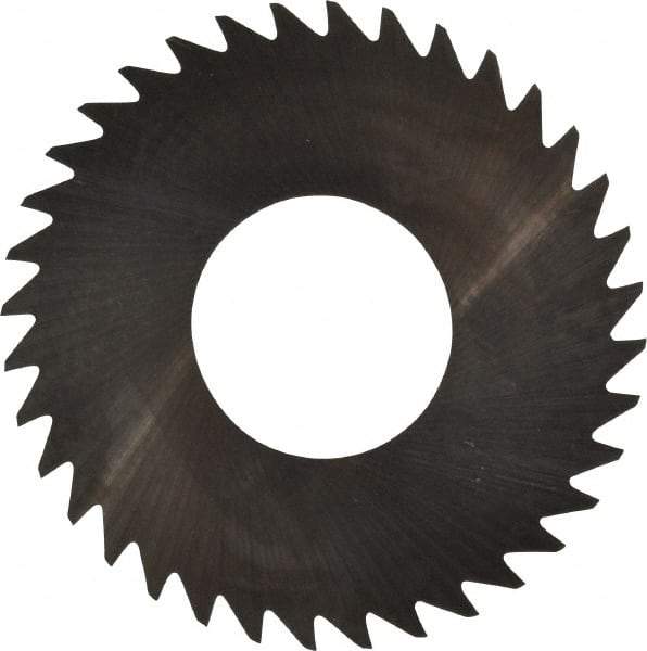 RobbJack - 1-1/4" Diam x 0.008" Blade Thickness x 1/2" Arbor Hole Diam, 36 Tooth Slitting and Slotting Saw - Arbor Connection, Right Hand, Uncoated, Solid Carbide, Concave Ground - Industrial Tool & Supply