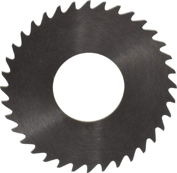 RobbJack - 1-1/4" Diam x 0.0312" Blade Thickness x 1/2" Arbor Hole Diam, 36 Tooth Slitting and Slotting Saw - Arbor Connection, Right Hand, Uncoated, Solid Carbide, Concave Ground - Industrial Tool & Supply