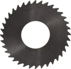 RobbJack - 1-1/4" Diam x 0.0312" Blade Thickness x 1/2" Arbor Hole Diam, 36 Tooth Slitting and Slotting Saw - Arbor Connection, Right Hand, Uncoated, Solid Carbide, Concave Ground - Industrial Tool & Supply