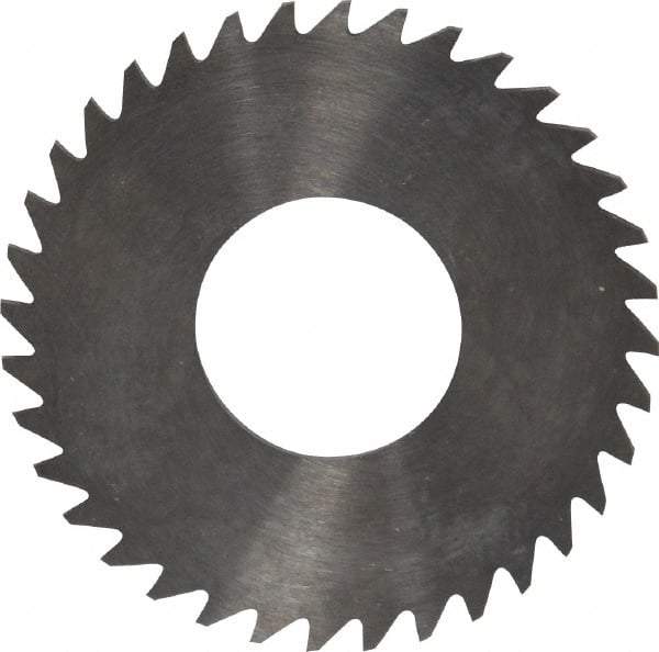 RobbJack - 1-1/4" Diam x 0.04" Blade Thickness x 1/2" Arbor Hole Diam, 36 Tooth Slitting and Slotting Saw - Arbor Connection, Right Hand, Uncoated, Solid Carbide, Concave Ground - Industrial Tool & Supply