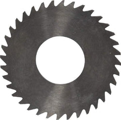 RobbJack - 1-1/4" Diam x 0.04" Blade Thickness x 1/2" Arbor Hole Diam, 36 Tooth Slitting and Slotting Saw - Arbor Connection, Right Hand, Uncoated, Solid Carbide, Concave Ground - Industrial Tool & Supply