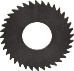 RobbJack - 1-1/4" Diam x 0.0468" Blade Thickness x 1/2" Arbor Hole Diam, 36 Tooth Slitting and Slotting Saw - Arbor Connection, Right Hand, Uncoated, Solid Carbide, Concave Ground - Industrial Tool & Supply