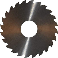 RobbJack - 1-3/4" Diam x 0.0312" Blade Thickness x 1/2" Arbor Hole Diam, 24 Tooth Slitting and Slotting Saw - Arbor Connection, Right Hand, Uncoated, Solid Carbide, Concave Ground - Industrial Tool & Supply