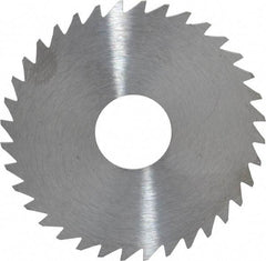 RobbJack - 1-3/4" Diam x 0.0312" Blade Thickness x 1/2" Arbor Hole Diam, 36 Tooth Slitting and Slotting Saw - Arbor Connection, Right Hand, Uncoated, Solid Carbide, Concave Ground - Industrial Tool & Supply