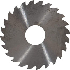 RobbJack - 1-3/4" Diam x 0.04" Blade Thickness x 1/2" Arbor Hole Diam, 24 Tooth Slitting and Slotting Saw - Arbor Connection, Right Hand, Uncoated, Solid Carbide, Concave Ground - Industrial Tool & Supply