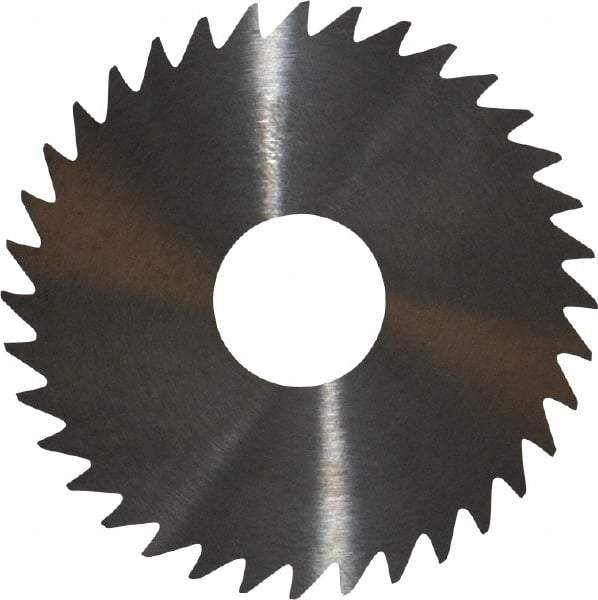 RobbJack - 1-3/4" Diam x 1/16" Blade Thickness x 1/2" Arbor Hole Diam, 24 Tooth Slitting and Slotting Saw - Arbor Connection, Right Hand, Uncoated, Solid Carbide, Concave Ground - Industrial Tool & Supply