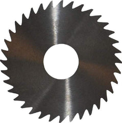 RobbJack - 1-3/4" Diam x 1/16" Blade Thickness x 1/2" Arbor Hole Diam, 24 Tooth Slitting and Slotting Saw - Arbor Connection, Right Hand, Uncoated, Solid Carbide, Concave Ground - Industrial Tool & Supply
