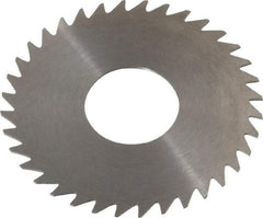 RobbJack - 1-3/4" Diam x 0.025" Blade Thickness x 5/8" Arbor Hole Diam, 36 Tooth Slitting and Slotting Saw - Arbor Connection, Right Hand, Uncoated, Solid Carbide, Concave Ground - Industrial Tool & Supply