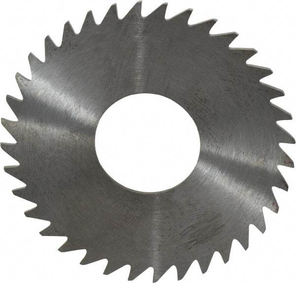 RobbJack - 1-3/4" Diam x 0.0312" Blade Thickness x 5/8" Arbor Hole Diam, 36 Tooth Slitting and Slotting Saw - Arbor Connection, Right Hand, Uncoated, Solid Carbide, Concave Ground - Industrial Tool & Supply