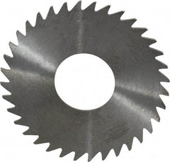 RobbJack - 1-3/4" Diam x 0.0312" Blade Thickness x 5/8" Arbor Hole Diam, 36 Tooth Slitting and Slotting Saw - Arbor Connection, Right Hand, Uncoated, Solid Carbide, Concave Ground - Industrial Tool & Supply