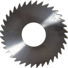 RobbJack - 1-3/4" Diam x 0.0937" Blade Thickness x 5/8" Arbor Hole Diam, 36 Tooth Slitting and Slotting Saw - Arbor Connection, Right Hand, Uncoated, Solid Carbide, Concave Ground - Industrial Tool & Supply