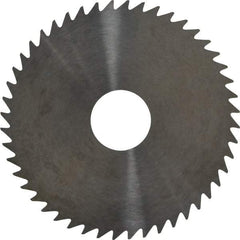 RobbJack - 2" Diam x 0.02" Blade Thickness x 1/2" Arbor Hole Diam, 48 Tooth Slitting and Slotting Saw - Arbor Connection, Right Hand, Uncoated, Solid Carbide, Concave Ground - Industrial Tool & Supply
