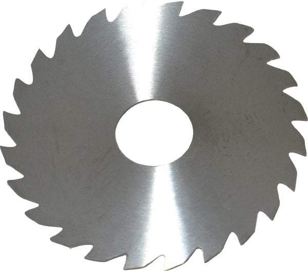 RobbJack - 2" Diam x 0.0312" Blade Thickness x 1/2" Arbor Hole Diam, 24 Tooth Slitting and Slotting Saw - Arbor Connection, Right Hand, Uncoated, Solid Carbide, Concave Ground - Industrial Tool & Supply