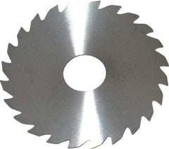RobbJack - 2" Diam x 0.0312" Blade Thickness x 1/2" Arbor Hole Diam, 24 Tooth Slitting and Slotting Saw - Arbor Connection, Right Hand, Uncoated, Solid Carbide, Concave Ground - Industrial Tool & Supply