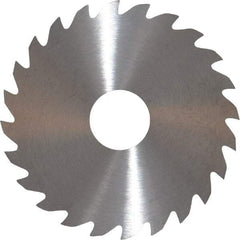 RobbJack - 2" Diam x 0.04" Blade Thickness x 1/2" Arbor Hole Diam, 24 Tooth Slitting and Slotting Saw - Arbor Connection, Right Hand, Uncoated, Solid Carbide, Concave Ground - Industrial Tool & Supply
