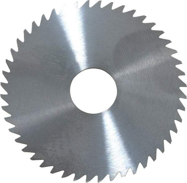 RobbJack - 2" Diam x 0.0468" Blade Thickness x 1/2" Arbor Hole Diam, 48 Tooth Slitting and Slotting Saw - Arbor Connection, Right Hand, Uncoated, Solid Carbide, Concave Ground - Industrial Tool & Supply