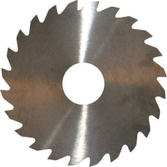 RobbJack - 2" Diam x 0.051" Blade Thickness x 1/2" Arbor Hole Diam, 24 Tooth Slitting and Slotting Saw - Arbor Connection, Right Hand, Uncoated, Solid Carbide, Concave Ground - Industrial Tool & Supply
